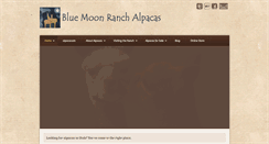 Desktop Screenshot of bluemoonranch.net